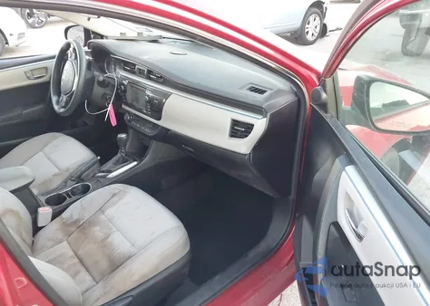 2016 Toyota Corolla Le from USA, damaged, VIN 5YFBURHE8GP559619